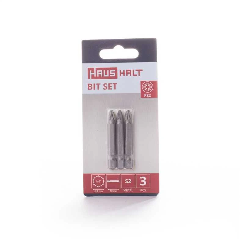 Haushalt Bosch SCREWDRIVER BIT PZ2X50MM 3PCS