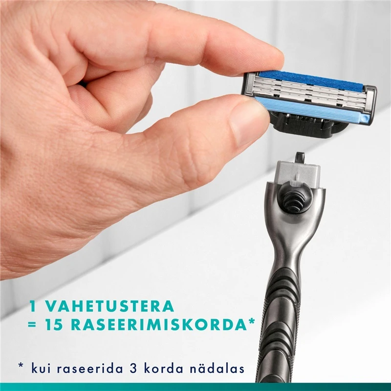 Gillete Skustuvas Gillette MACH3, 2 galv.