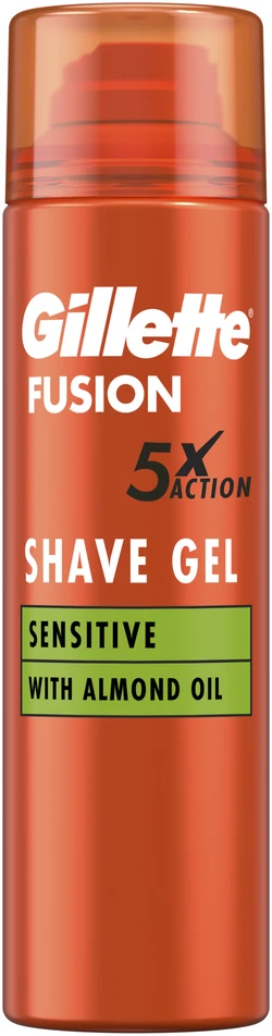 Skutimosi gelis Gillette Fusion Sensitive, 200 ml
