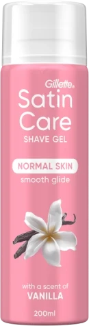 Skutimosi želė Gillette Satin Care Vanilla Olay, 200 ml