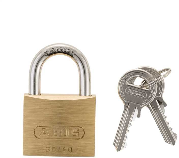 Spyna Abus 60/40C6, aukso sp., 60 mm