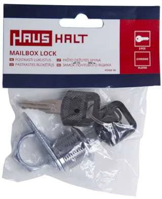 Haushalt Fisura LOCK MAILBOXYS103-16 19X16 MM CHROM