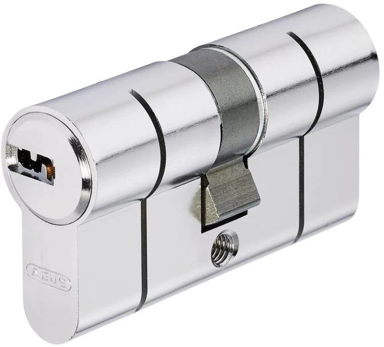 Spynos cilindras Abus, 90 mm, nikeliuotas