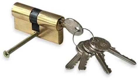 Haushalt Yale CYLINDER LOCK 65MM 30X35 BRASS 5 KEYS