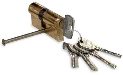 Haushalt Spynos cilindras, 68 mm, 31×37 mm, padengtas žalvariu
