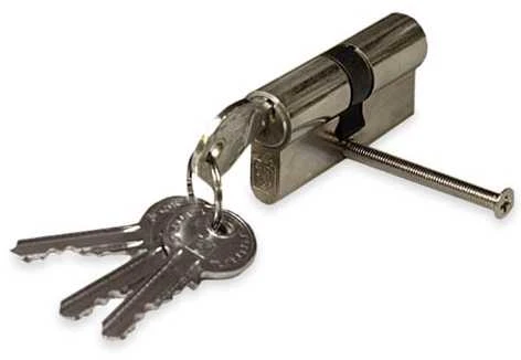 Haushalt Jania CYLINDER LOCK 70MM 35X35 CHROME 5 KEYS