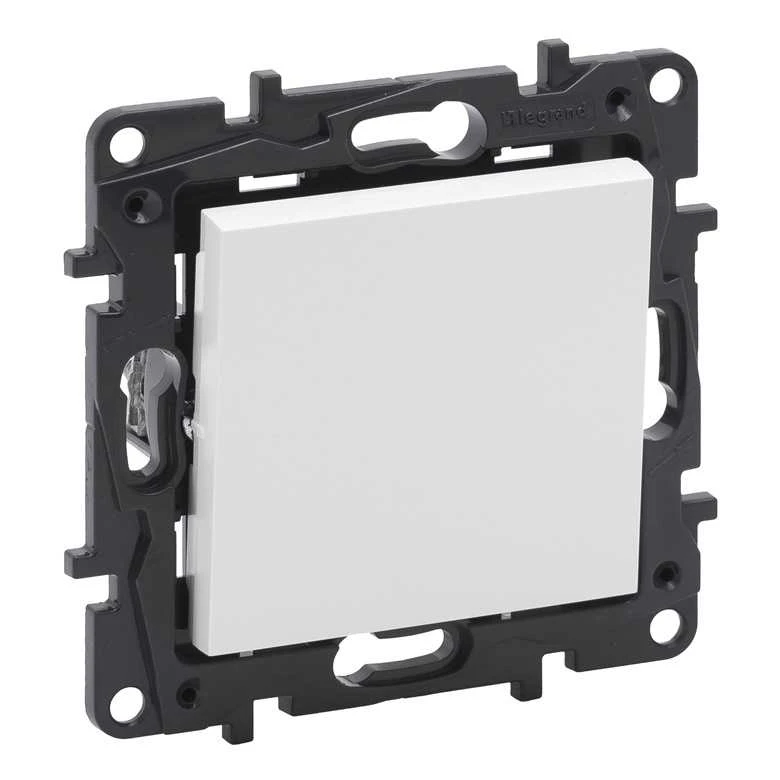 Jungiklis LEGRAND NILOE STEP, baltos spalvos