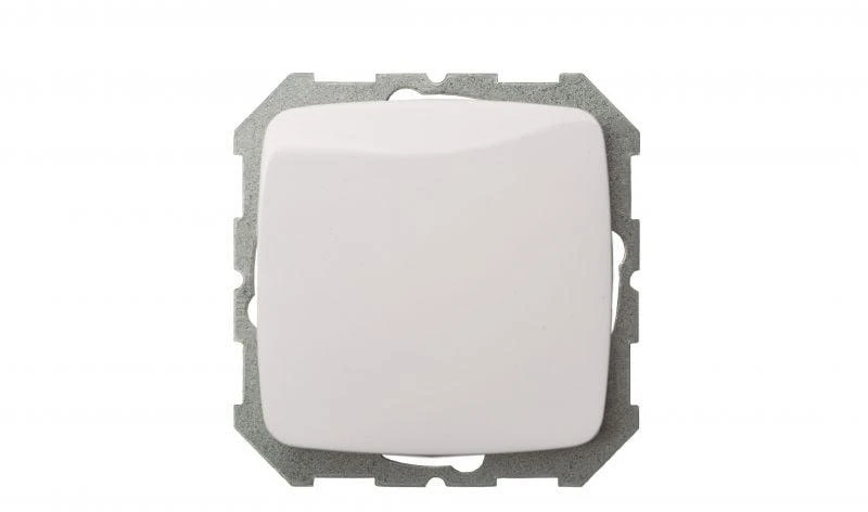 Jungiklis LIREGUS ALFA, baltos spalvos, IP44