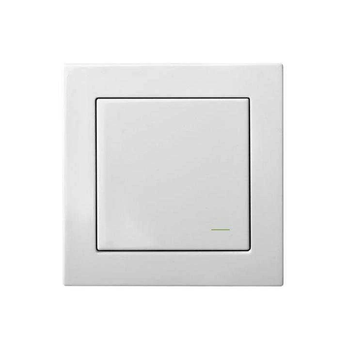 Liregus Radijo bangas siunčiantis siųstuvas EPSILON, 1-kl. su SlimLine rėmeliu (papildinys), baltas