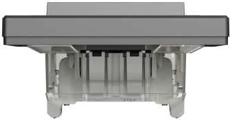 Schneider Electric 1 polių jungiklis Asfora IP44 su antracito rėmu (EPH0100271)