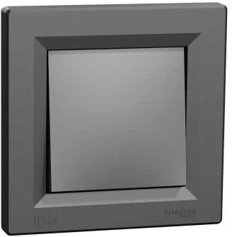 Schneider Electric Asfora IP44 laiptų jungiklis su antracito rėmu (EPH0400471)