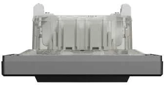 Schneider Electric 1 polių jungiklis Asfora IP44 su antracito rėmu (EPH0100271)
