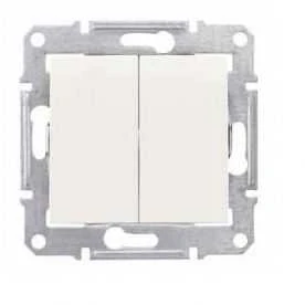 Schneider Electric Schneider EPH0301423 ASFORA žvakidės jungiklis be rėmelio kreminė EPH0301423