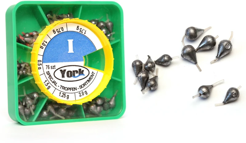 Slankiojančių Svarelių Rinkinys York 0.5g - 2g