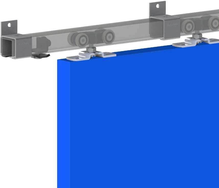 Bėgių komplektas Helaform 20506/K-075, stumdomosioms vidaus durims, 200 cm