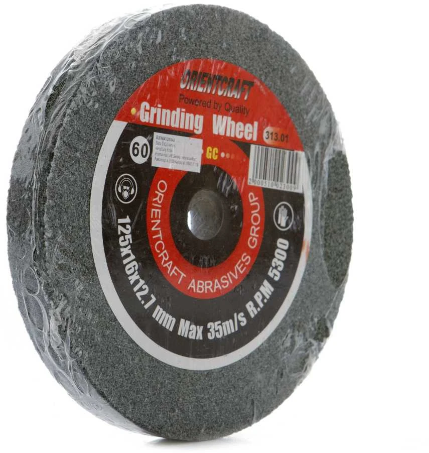 Šlifavimo diskas Orientcraft, 125 mm x 12.7 mm