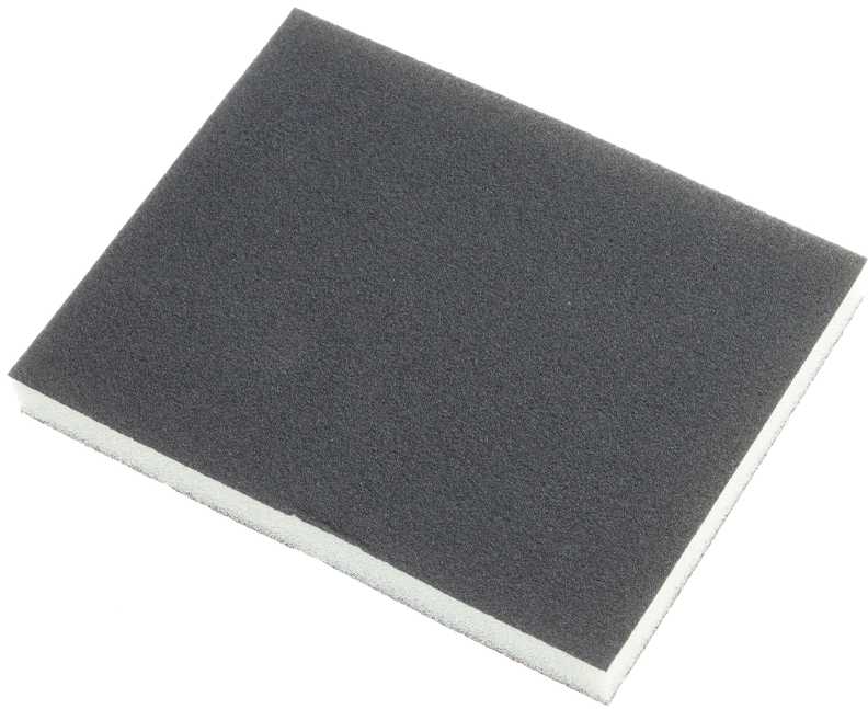 Šlifavimo kaladėlė Forte Tools, 220, 10.5 cm x 9.8 cm