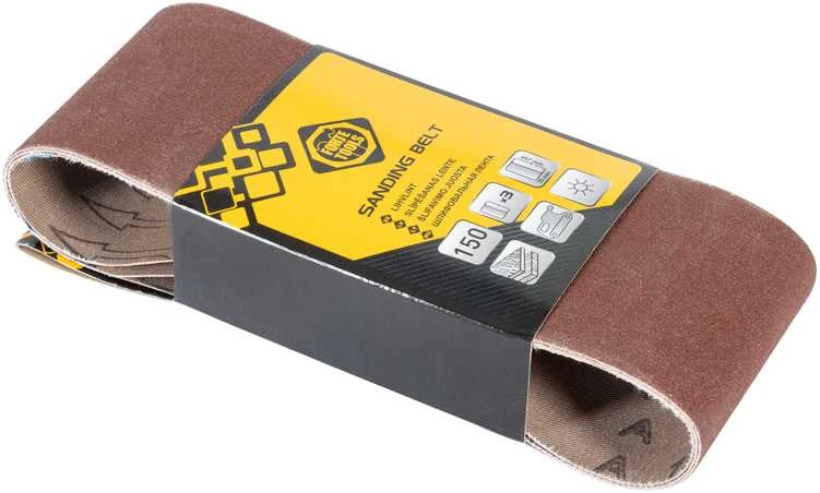 „Forte Tools“ begalinis diržas 75x457 Nr. 150, 3 vnt. pėdos