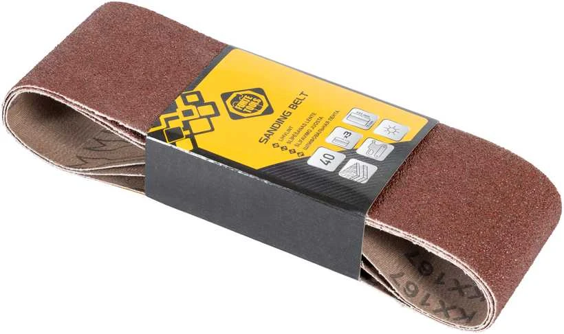 „Forte Tools“ begalinis diržas 75x533 Nr. 40 3 vnt. pėdos