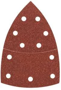 Bosch Šlif.popierius P 80 PSM 1 10 vnt. medžiui