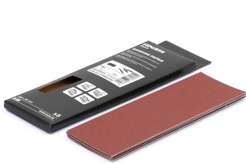 ANZA SANDPAPER P120 80X230MM