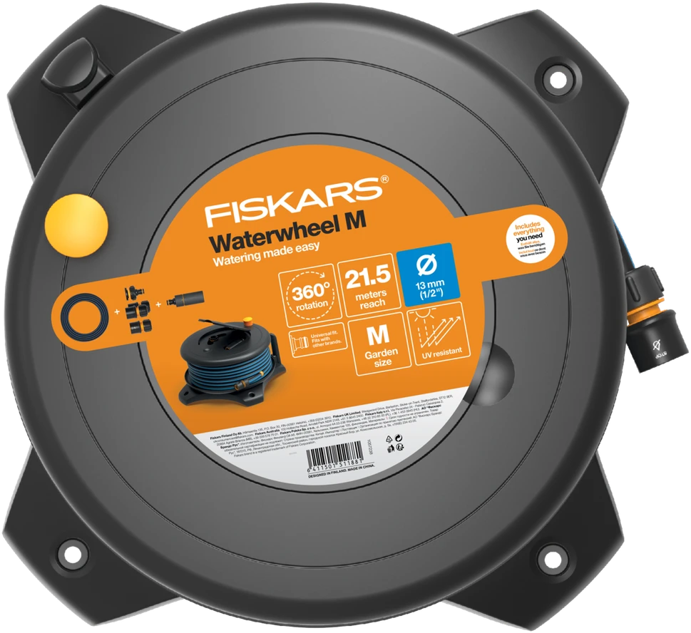 Fiskars Solid Waterwheel laistymo sistema M