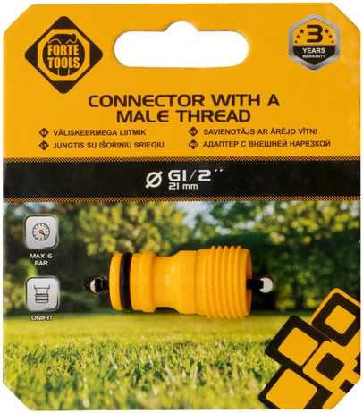 Forte Tools Forte_Tools Jungtuvas 53-230FT, Č-Ž su išoriniu sriegiu