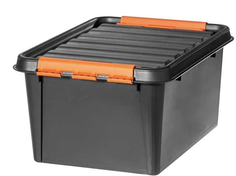 SMARTSTORE Įrankių dėžė, 50 cm x 39 cm x 26 cm, juoda sp.