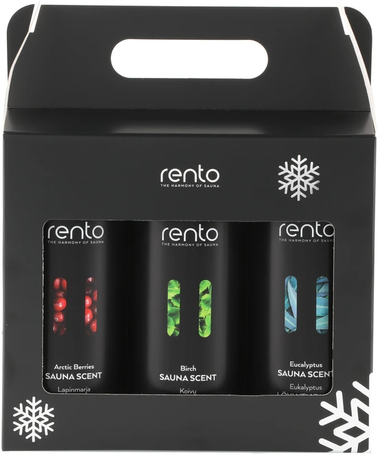 Smarž. dāvanu kast. RENTO 3x400 ml