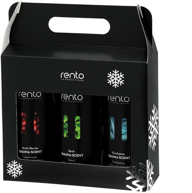 Smarž. dāvanu kast. RENTO 3x400 ml