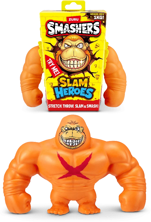 SMASHERS SLAM HEROES Tampri gorila, 18 cm