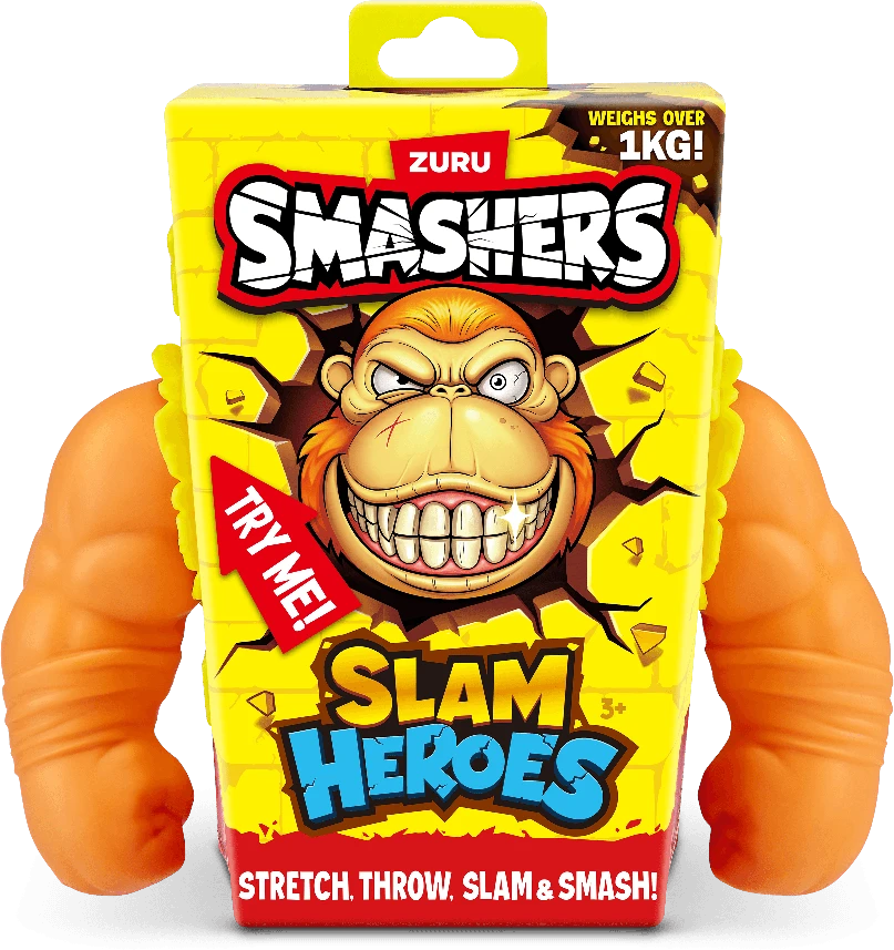 SMASHERS SLAM HEROES Tampri gorila, 18 cm