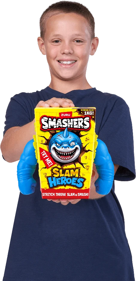 SMASHERS SLAM HEROES Tamprus ryklys, 18 cm