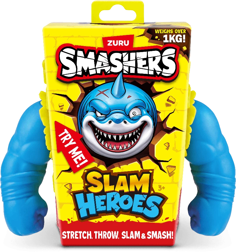 SMASHERS SLAM HEROES Tamprus ryklys, 18 cm