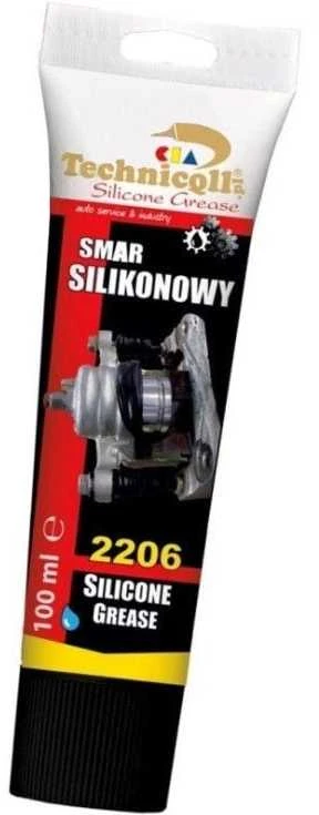 Technicqll silikoninis tepalas kreiptuvams baltas 2206 100ml (M-607)