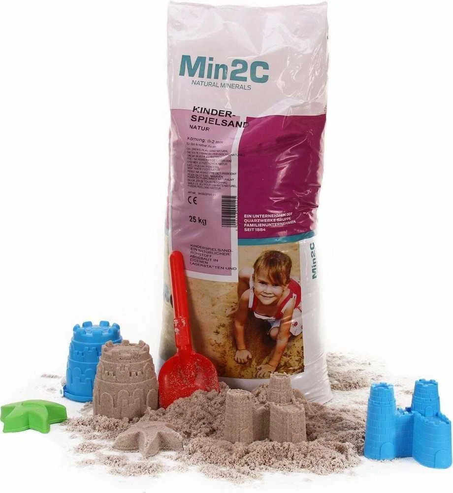 Smėlis vaikų smėliadėžėms 4IQ, 25 kg