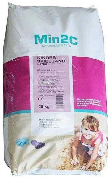 Smėlis vaikų smėliadėžėms 4IQ, 25 kg