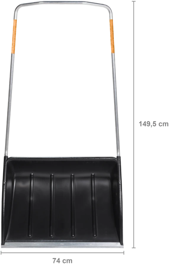 Sniego stumtuvas Fiskars 143021, 149.5 cm x 72 cm, plastikas