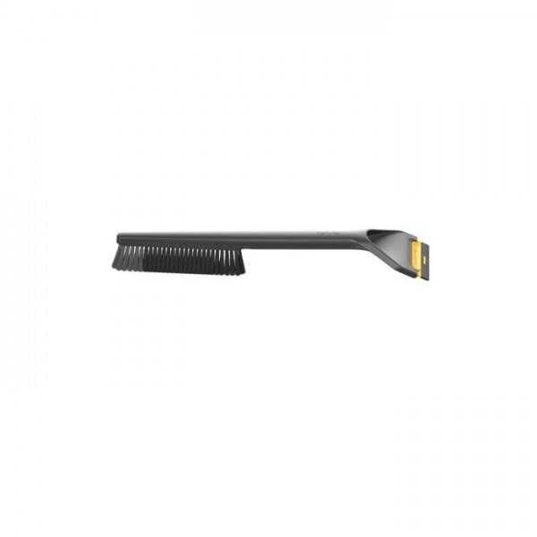Fiskars Solid 75cm sniego šepetys su ledo gremžtuku, juodas