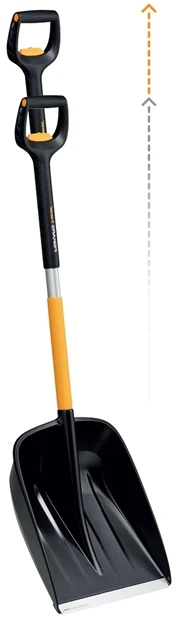 Fiskars X-series teleskopinis kastuvas automobiliui