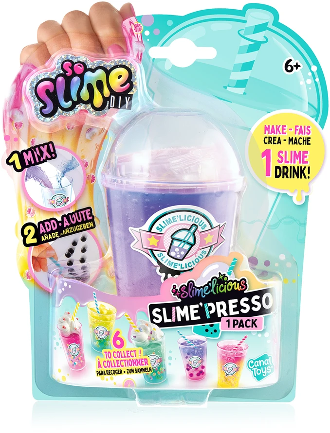 SO SLIME Rinkinys „Gleivių gėrimai“, 1vnt