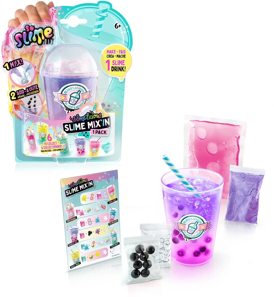 SO SLIME Rinkinys „Gleivių gėrimai“, 1vnt