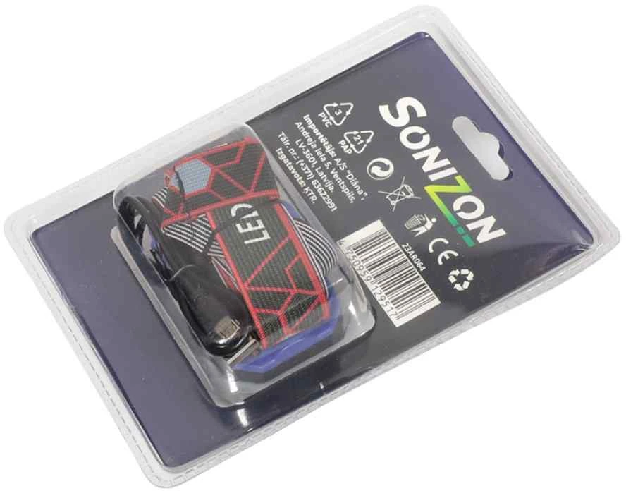 Sonizon Lukturi ant galvos Liekams LED 10W 500lm