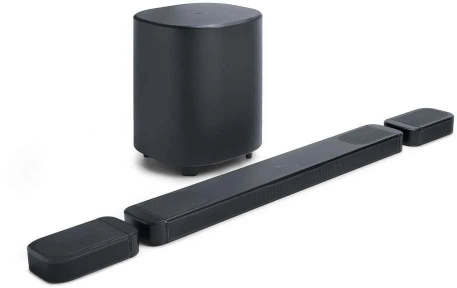 Namų kino sistema JBL Bar 1000MK2 7.1.4 Bluetooth MultiBeam garso juosta Juodas EU