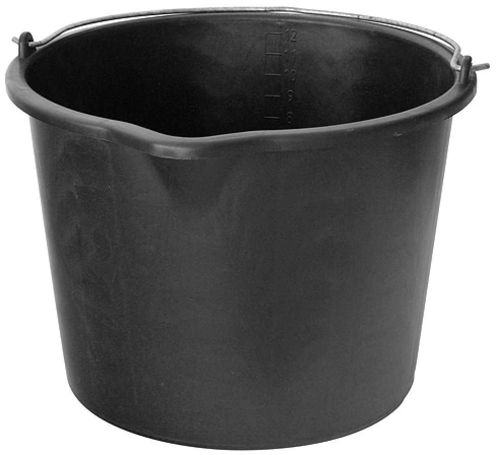 Buitinis kibiras Okko, 12 l, juoda sp.