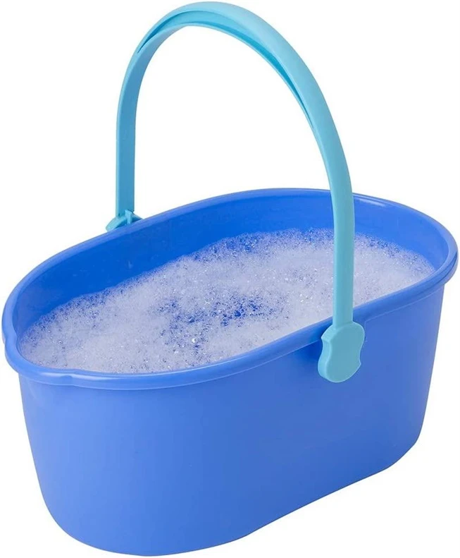 Kibiras Spontex Easy Max, 10 l, mėlynas