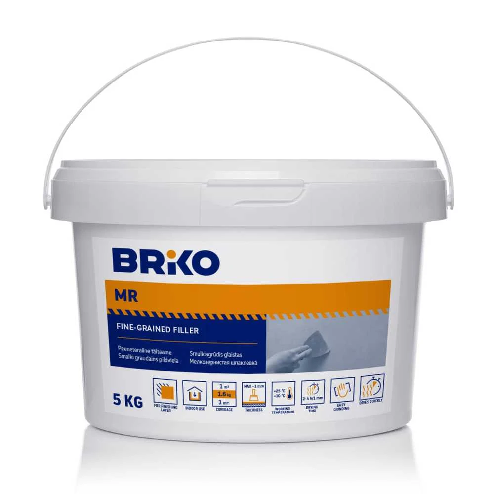 Briko 5 kg smulkiagrūdis glaistas kibire