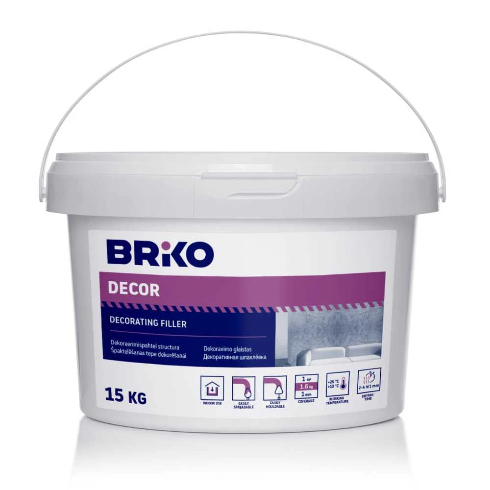 Briko DECORATING PLASTER STRUCTURA (15KG)