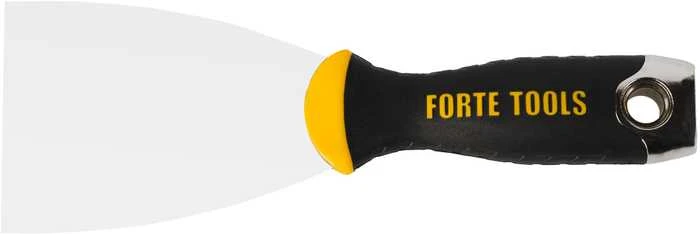 Forte Tools glaisto mentelė su juoda 10 cm rankena