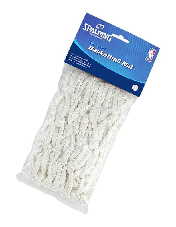 Krepšinio lanko tinklelis SPALDING Heavy duty baltas basketball net